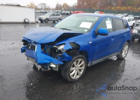 2015 Mitsubishi Outlander Sport Es from USA, damaged, VIN 4A4AR3AU9FE040787